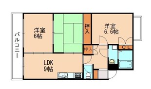 飯塚駅 徒歩15分 4階の物件間取画像